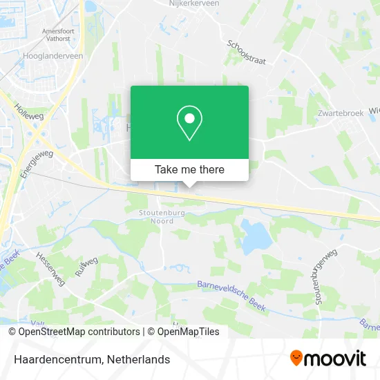 Haardencentrum map