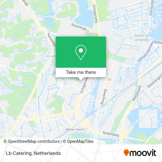 Lb-Catering map