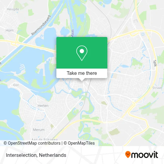 Interselection map