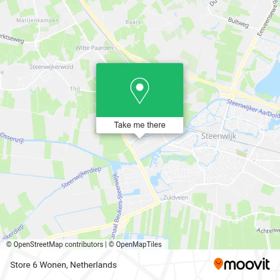 Store 6 Wonen map