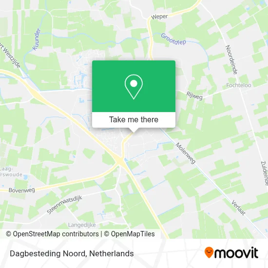Dagbesteding Noord Karte