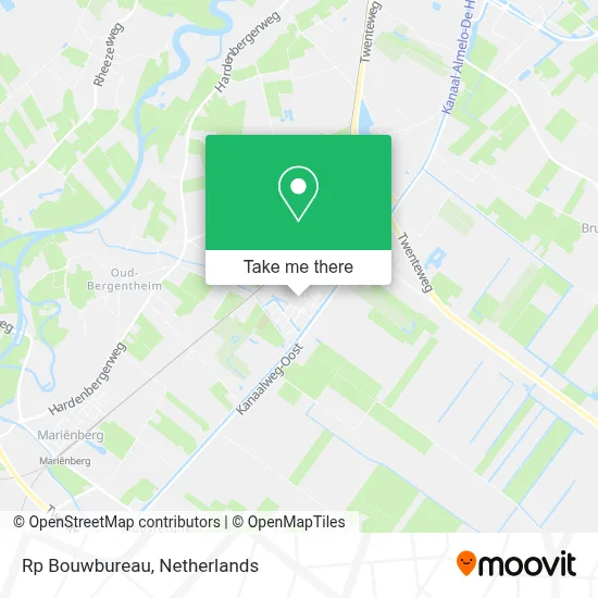 Rp Bouwbureau map