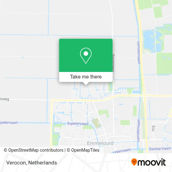 Verocon map