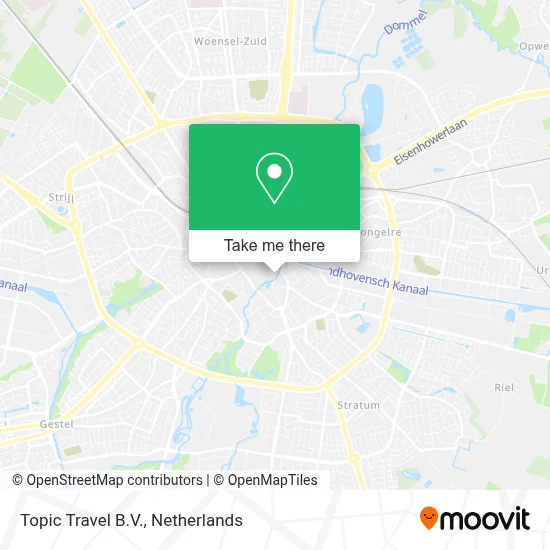 Topic Travel B.V. map