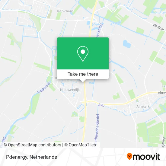 Pdenergy map