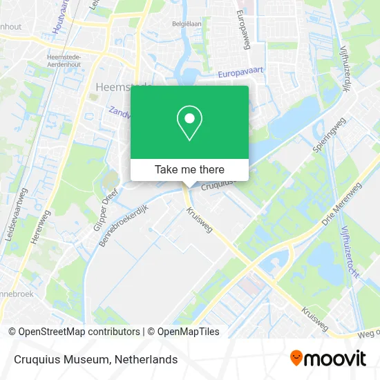 Cruquius Museum map