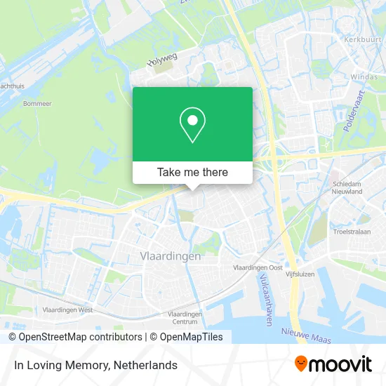 In Loving Memory map