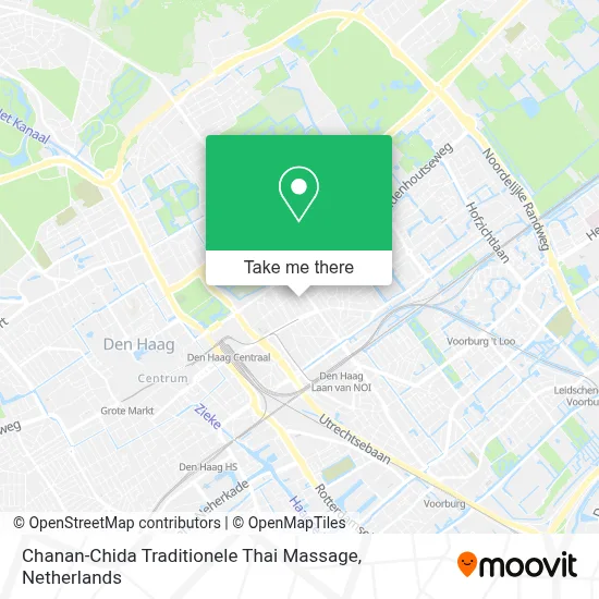Chanan-Chida Traditionele Thai Massage map