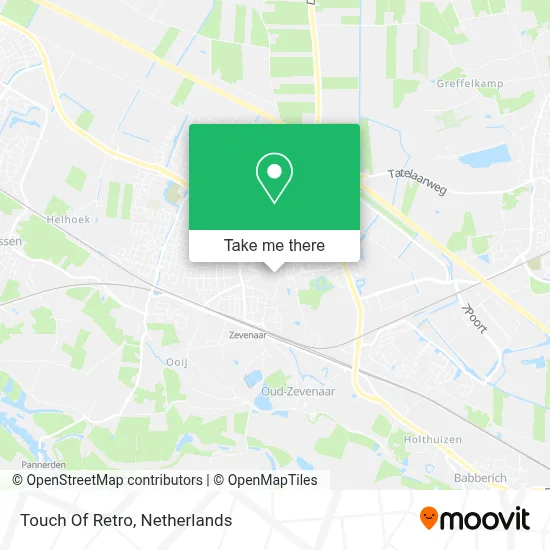 Touch Of Retro map