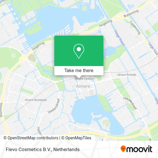 Flevo Cosmetics B.V. map
