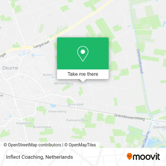 Inflect Coaching map