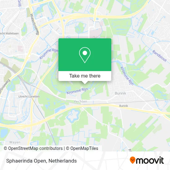 Sphaerinda Open map
