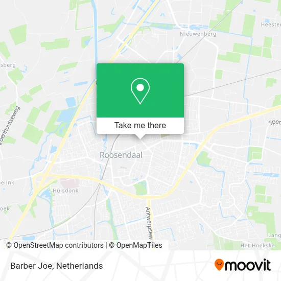 Barber Joe map