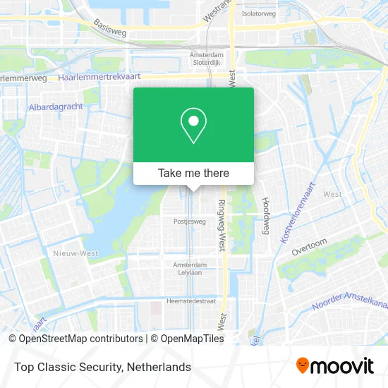 Top Classic Security map