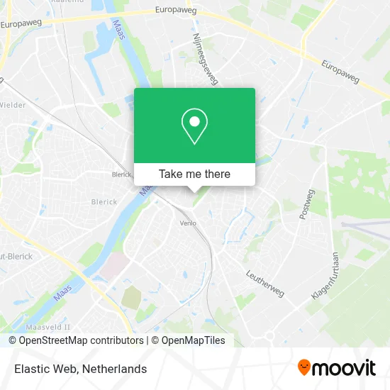 Elastic Web map
