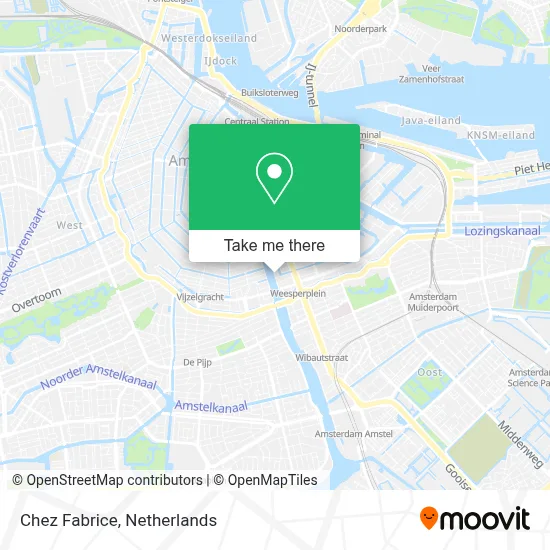 Chez Fabrice map
