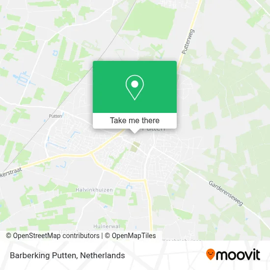 Barberking Putten map
