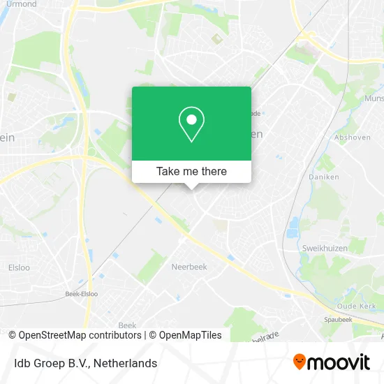 Idb Groep B.V. map