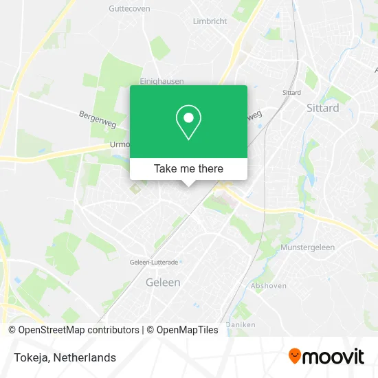 Tokeja map