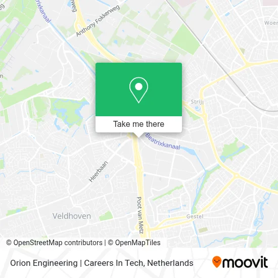 Orion Engineering | Careers In Tech map