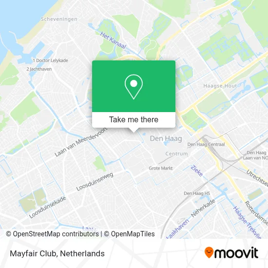 Mayfair Club map