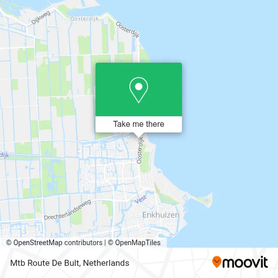 Mtb Route De Bult map