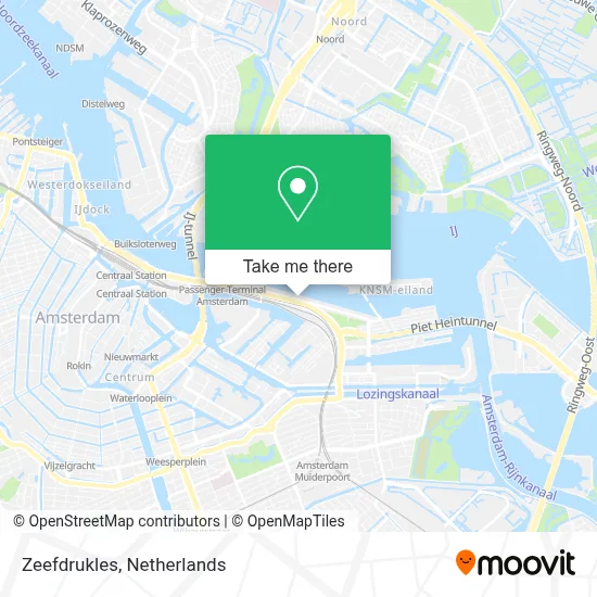 Zeefdrukles map