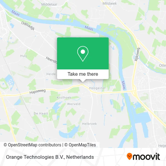 Orange Technologies B.V. map