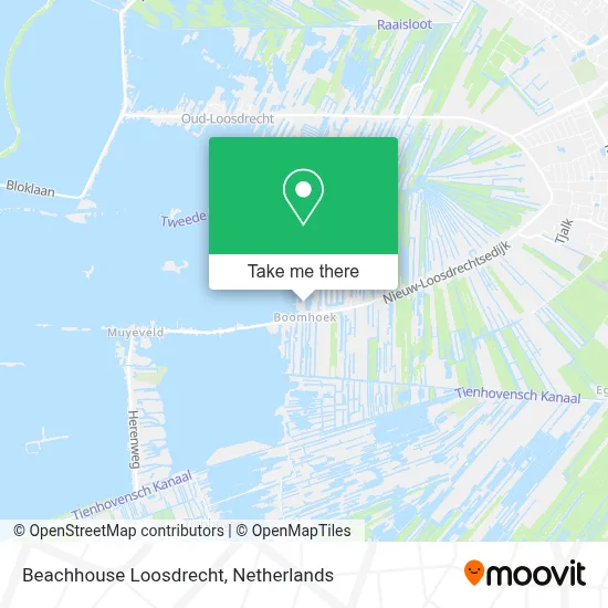 Beachhouse  Loosdrecht map