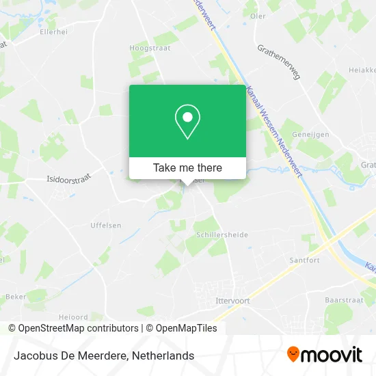 Jacobus De Meerdere map