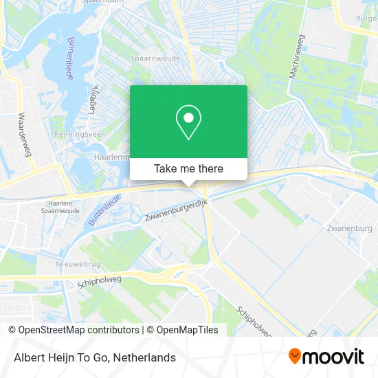 Albert Heijn To Go map