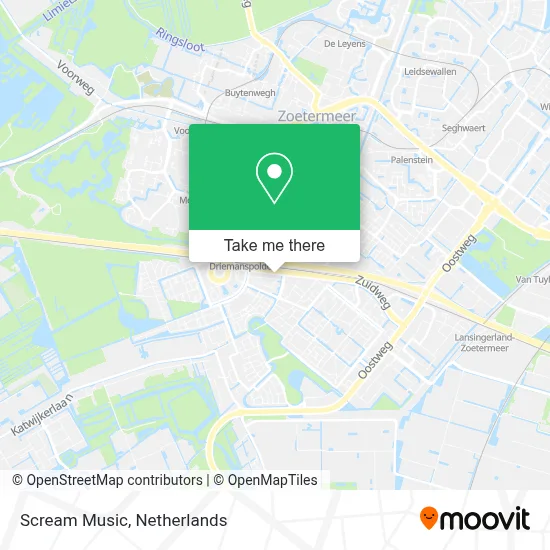 Scream Music map