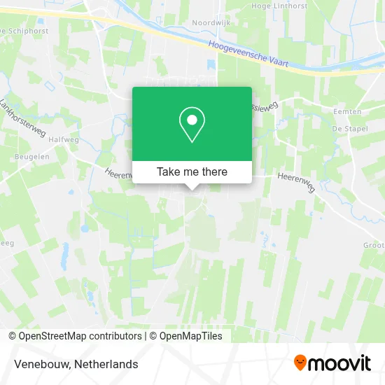 Venebouw map