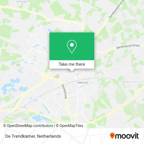 De Trendkamer Karte