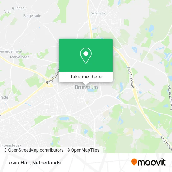 Raadhuis map