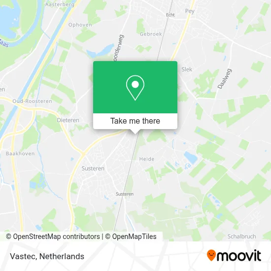 Vastec map