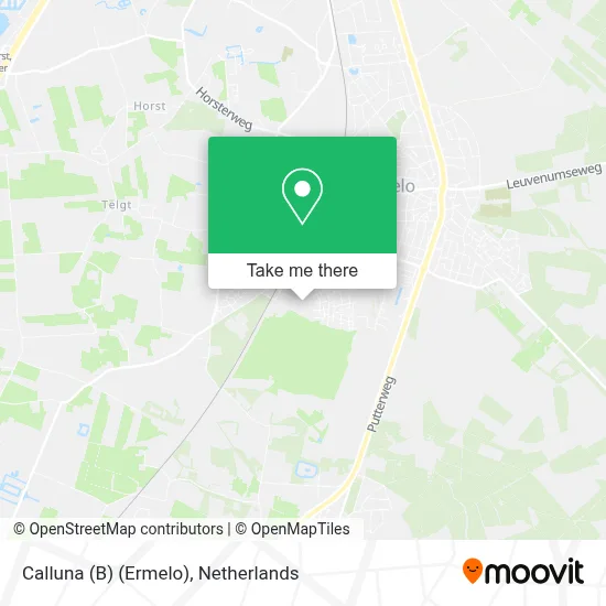 Calluna (B) (Ermelo) map
