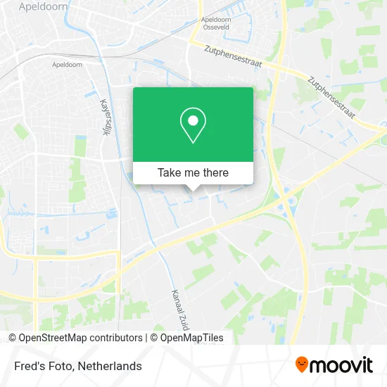 Fred's Foto map