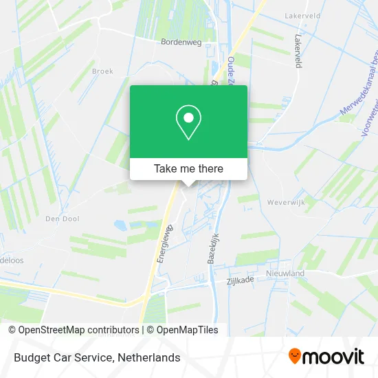 Budget Car Service Karte