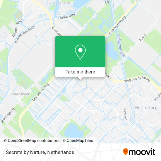 Secrets by Nature map