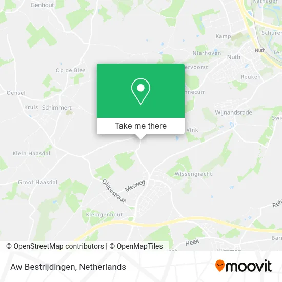 Aw Bestrijdingen Karte