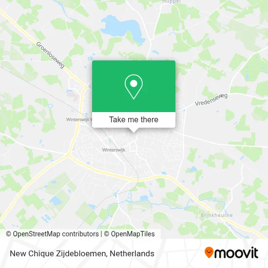New Chique Zijdebloemen map