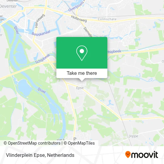 Vlinderplein Epse map
