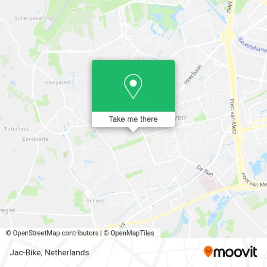 Jac-Bike map