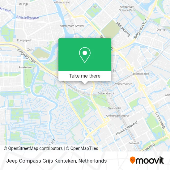 Jeep Compass Grijs Kenteken map