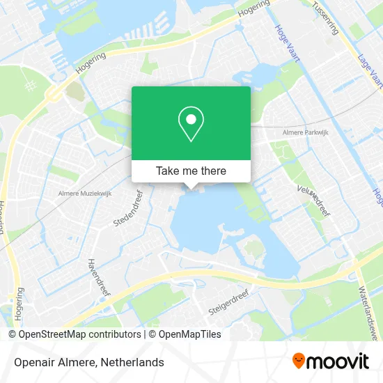 Openair Almere map
