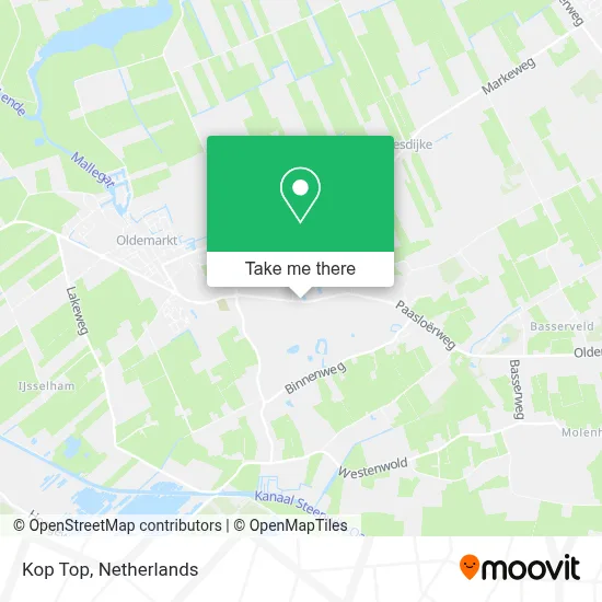 Kop Top map
