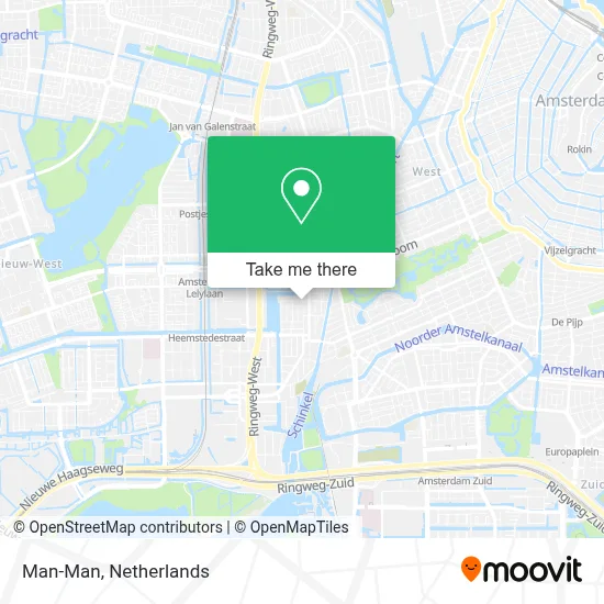 Man-Man map