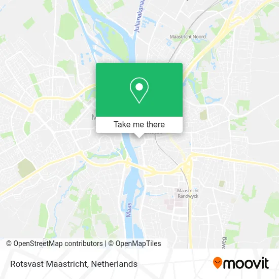 Rotsvast Maastricht map