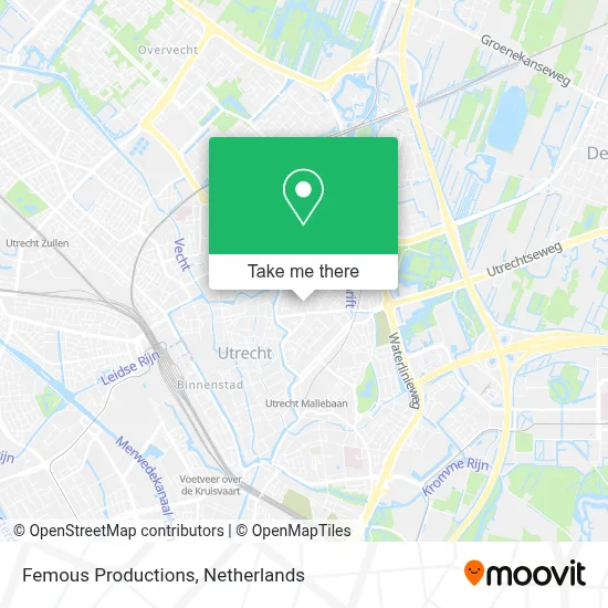 Femous Productions map